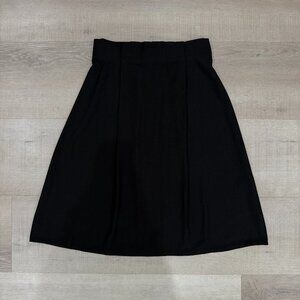 Black Tie Back Skirt